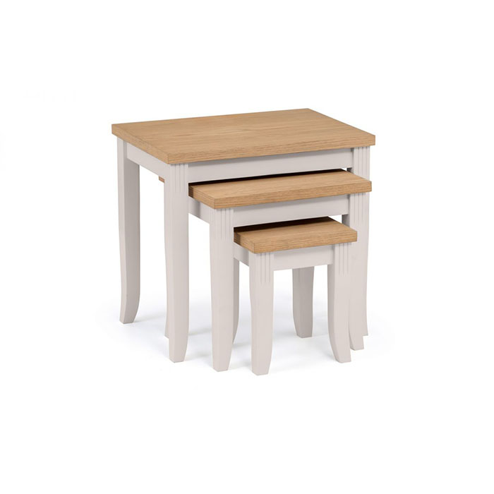 Davenport Nest of Tables Elephant Grey